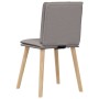 Esszimmerstühle, 4 Stück, Stoff in Taupe-Farbe. von , Essstühle - Ref: Foro24-3315361, Preis: 213,21 €, Rabatt: %