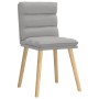 Sillas de comedor 6 uds tela gris nube de , Sillas de comedor - Ref: Foro24-3315672, Precio: 327,14 €, Descuento: %