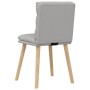 Sillas de comedor 6 uds tela gris nube de , Sillas de comedor - Ref: Foro24-3315672, Precio: 327,14 €, Descuento: %