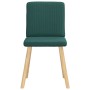 Esstischstühle, 4 Stück, dunkelgrüner Stoff von , Essstühle - Ref: Foro24-3315302, Preis: 199,43 €, Rabatt: %