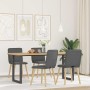 Swivel dining chairs 4 units dark gray fabric by , dining chairs - Ref: Foro24-3315321, Price: 204,32 €, Discount: %
