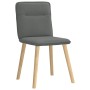 Drehbare Esszimmerstühle, 4 Stück, dunkelgraues Stoffpolster. von , Essstühle - Ref: Foro24-3315321, Preis: 204,32 €, Rabatt: %