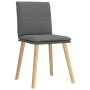 Dining chairs 6 units dark gray fabric by , dining chairs - Ref: Foro24-3315626, Price: 318,41 €, Discount: %
