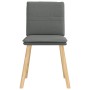 Drehbare Esszimmerstühle, 4 Stück, dunkelgraues Stoffpolster. von , Essstühle - Ref: Foro24-3315356, Preis: 213,21 €, Rabatt: %