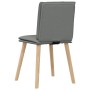 Drehbare Esszimmerstühle, 4 Stück, dunkelgraues Stoffpolster. von , Essstühle - Ref: Foro24-3315356, Preis: 213,21 €, Rabatt: %