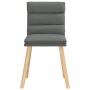 Sillas de comedor giratorias 4 unidades tela gris oscuro de , Sillas de comedor - Ref: Foro24-3315394, Precio: 217,51 €, Desc...