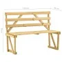 Impregnated pine wood garden bench 120 cm by vidaXL, garden benches - Ref: Foro24-315393, Price: 64,18 €, Discount: %