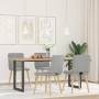 Dining chairs 4 pcs gray cloud fabric by , dining chairs - Ref: Foro24-3315253, Price: 200,85 €, Discount: %