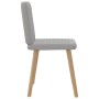 Esstischstühle 4 Stück Stoff in Grau-Nebel von , Essstühle - Ref: Foro24-3315253, Preis: 200,85 €, Rabatt: %