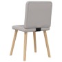 Esstischstühle 4 Stück Stoff in Grau-Nebel von , Essstühle - Ref: Foro24-3315253, Preis: 200,85 €, Rabatt: %