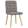 Esstischstühle, 6 Stück, in grau-taupefarbenem Stoff. von , Essstühle - Ref: Foro24-3315467, Preis: 305,92 €, Rabatt: %
