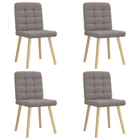 Dining chairs 4 units taupe fabric by , dining chairs - Ref: Foro24-3315197, Price: 204,72 €, Discount: %