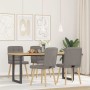 Esszimmerstühle, 4 Stück, Stoff in Taupe-Farbe. von , Essstühle - Ref: Foro24-3315197, Preis: 204,72 €, Rabatt: %