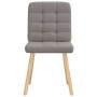 Esszimmerstühle, 4 Stück, Stoff in Taupe-Farbe. von , Essstühle - Ref: Foro24-3315197, Preis: 204,72 €, Rabatt: %
