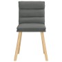 Sillas de comedor 6 unidades tela gris oscuro de , Sillas de comedor - Ref: Foro24-3315664, Precio: 325,01 €, Descuento: %