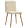 Esszimmerstühle, 4 Stück, Stoff in Cremefarbe. von , Essstühle - Ref: Foro24-3315251, Preis: 200,85 €, Rabatt: %