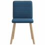 Esstischstühle, 6 Stück, blauer Stoff von , Essstühle - Ref: Foro24-3315522, Preis: 300,10 €, Rabatt: %
