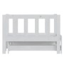 Removable sofa bed solid white pine wood 2x(90x200) cm by vidaXL, Beds and slatted bases - Ref: Foro24-833094, Price: 214,29 ...
