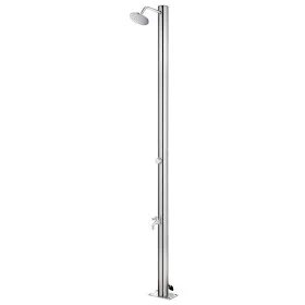 Ducha de jardín acero inoxidable 215 cm de vidaXL, Accesorios para piscinas y spa - Ref: Foro24-315940, Precio: 251,57 €, Des...