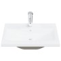 Set muebles de baño 5 piezas madera ingeniería gris hormigón de , Muebles de baño - Ref: Foro24-3324896, Precio: 295,14 €, De...