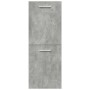 Set muebles de baño 5 piezas madera ingeniería gris hormigón de , Muebles de baño - Ref: Foro24-3324896, Precio: 295,14 €, De...