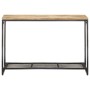 Solid mango wood console table 110x35x75 cm by , Side tables - Ref: Foro24-320247, Price: 125,51 €, Discount: %