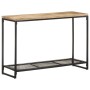 Mesa consola de madera maciza de mango 110x35x75 cm de , Mesas auxiliares - Ref: Foro24-320247, Precio: 113,34 €, Descuento: %