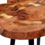 Massivholz-Akazienholz-Barhockertisch 90x60x110 cm von , Küchen- und Esstische - Ref: Foro24-243959, Preis: 206,11 €, Rabatt: %