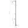 Gartendusche Edelstahl 215 cm von vidaXL, Pool- und Spa-Zubehör - Ref: Foro24-315940, Preis: 251,41 €, Rabatt: %