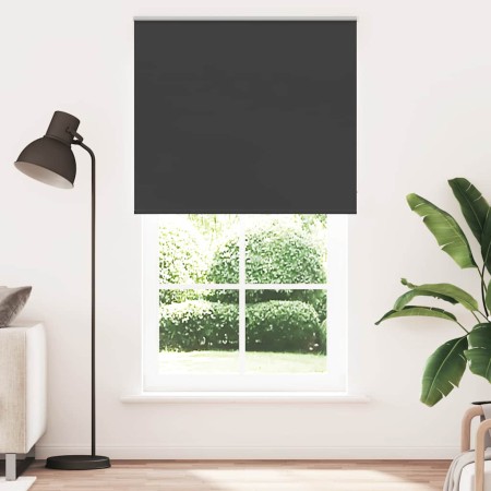 Estor Enrollable Opaco negro 140x230 cm Tela Ancho 136,6 cm by , Blinds and blinds - Ref: Foro24-4010954, Price: 43,69 €, Dis...