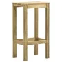 Garden stools 2 units impregnated pine wood by vidaXL, Garden chairs - Ref: Foro24-315408, Price: 55,97 €, Discount: %