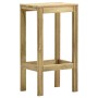 Gartenhocker 2 Einheiten aus imprägniertem Kiefernholz von vidaXL, Gartenstühle - Ref: Foro24-315408, Preis: 56,93 €, Rabatt: %