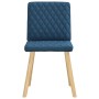 Esstischstühle, 6 Stück, blauer Stoff von , Essstühle - Ref: Foro24-3315499, Preis: 301,37 €, Rabatt: %