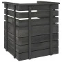 Grauer Massivholz-Gartensessel aus Kiefernholz von vidaXL, Modulare Sofas für den Außenbereich - Ref: Foro24-315417, Preis: 4...