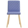 Esstischstühle 6 Stück, blauer Jeansstoff von , Essstühle - Ref: Foro24-3315501, Preis: 301,37 €, Rabatt: %