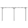 Garden pergola made of impregnated pine wood 400x40x205 cm by vidaXL, Pergolas, arches and garden trellises - Ref: Foro24-313...