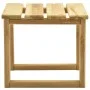 Garden lounger with impregnated pine wood table by vidaXL, Loungers - Ref: Foro24-315397, Price: 100,41 €, Discount: %