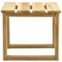 Gartenliege mit Tisch aus imprägniertem Kiefernholz von vidaXL, Liegen - Ref: Foro24-315397, Preis: 104,01 €, Rabatt: %