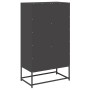 Black steel sideboard 68x39x123 cm by , Sideboards - Ref: Foro24-853350, Price: 130,69 €, Discount: %