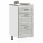 Mueble bajo de cocina porto gris sonoma madera reconstituida de , Armarios de cocina - Ref: Foro24-854226, Precio: 89,69 €, D...