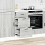 Unterschrank für die Küche in Porto Grau Sonoma aus Holzwerkstoffen. von , Küchenschränke - Ref: Foro24-854226, Preis: 86,64 ...