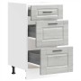 Mueble bajo de cocina porto gris sonoma madera reconstituida de , Armarios de cocina - Ref: Foro24-854226, Precio: 89,69 €, D...