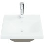 Built-in sink with white ceramic faucet 42x39x18 cm by vidaXL, Sinks - Ref: Foro24-148623, Price: 140,13 €, Discount: %