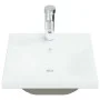 Built-in sink with white ceramic faucet 42x39x18 cm by vidaXL, Sinks - Ref: Foro24-148623, Price: 130,80 €, Discount: %