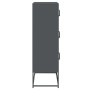 Aparador de acero gris antracita 68x39x123 cm de , Aparadores - Ref: Foro24-853352, Precio: 138,10 €, Descuento: %