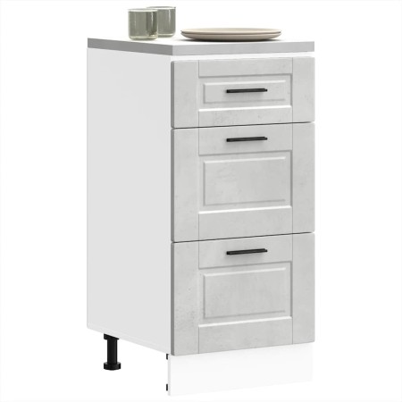 Unterschrank für die Küche in Porto Grau Zement Holzverbundwerkstoff. von , Küchenschränke - Ref: Foro24-854224, Preis: 83,70...