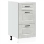 Mueble bajo de cocina porto gris cemento madera reconstituida de , Armarios de cocina - Ref: Foro24-854224, Precio: 86,53 €, ...