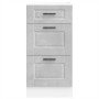 Mueble bajo de cocina porto gris cemento madera reconstituida de , Armarios de cocina - Ref: Foro24-854224, Precio: 86,53 €, ...
