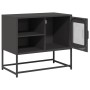 Fernsehmöbel aus schwarzem Stahl, 68x39x60,5 cm. von , TV-Möbel - Ref: Foro24-853386, Preis: 54,28 €, Rabatt: %