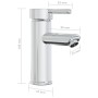 Einbauwaschbecken mit weißem Keramikhahn 42x39x18 cm von vidaXL, Sinkt - Ref: Foro24-148623, Preis: 140,13 €, Rabatt: %